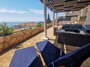 Dubrovniks best views apartment from a spacious terrace